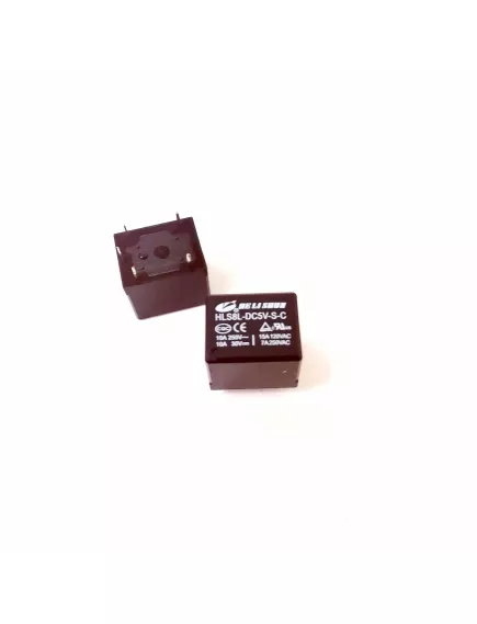 Реле э/м DC5V 10A 5pin, пайка (PCB), Контакты: 1 перекл.группа (1С) (28VDC/10A; 250VAC/10A) 19x15x15мм (HE LI SHUN HLS8L-DC5V-S-C) - 10А/5VDC (ток /раб.напряж. реле) - Радиомир Саратов