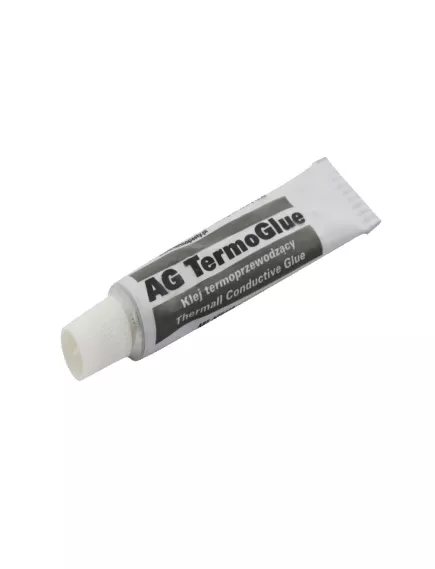 ТЕПЛОПРОВОДНЫЙ клей AG Termo Glue 10мл  Теплопроводность=> 1.0 Вт/ (Мк) ; электр.прочность: 20КВт/мм; Прим-ся для крепления радиаторов на мостиках, тр - Клеи - Радиомир Саратов