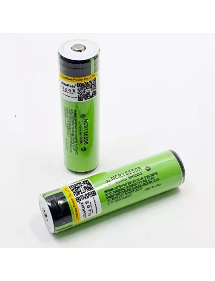 АККУМУЛЯТОР  18650 3,7V 3400mAh  Li-ION  NCR18650B-PCM(2,75..4,2V) (MH12210) 18х69мм (Высокий)  PANASONIC  С платой защиты: Вес: 43 гр  ( Япония ) QR код LiitoKala - для фонарей, с защитой, плюс высокий, 18650 АКБ - Радиомир Саратов