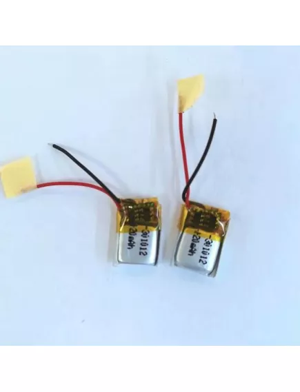 АККУМУЛЯТОР LP 301012-PCM (12х10х3,0мм) 3,7v 20mAh Li-Pol (с платой защиты- PCM), (элемент) провода под пайку - С платой защиты - Радиомир Саратов