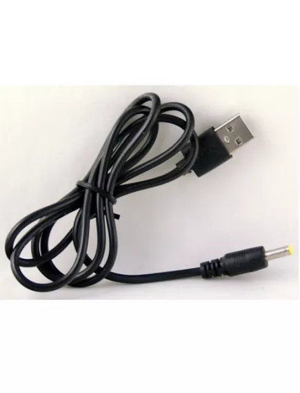 КАБЕЛЬ USB-AM / 4.0*1.7мм( штек.прям.); L=1-1.8м; d=3мм; круглый, цвет:черный; предназначен для заряда злектронных книг, планшетов и т.д - USB-AM x 4.0mm -1.7mm - Радиомир Саратов