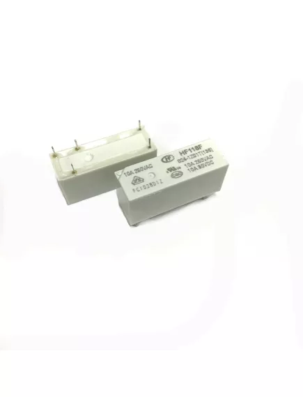 Реле э/м DC24V 10A 5pin, пайка (PCB), Контакты: 1 перекл.группа (1С) (30DVC/10A; 250VAC/10A) 28,5x10x12мм (HONGFA HF118F 024-1ZS1T) - 10-12А/24VDC (ток /раб.напряж. реле) - Радиомир Саратов