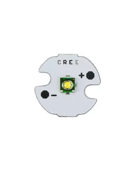 СВЕТОДИОД   10W ( фактич.5w )  БЕЛЫЙ ( 6500K )      ( CREE )  1200Lm,  U=2,9-4.0v,  I=3A,  угол свеч=120°,  линза: 5х5мм, на площадке d=16мм -   10W светодиоды - Радиомир Саратов