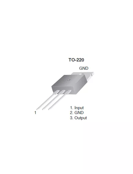 Стаб. 8.0V TO220 L7808CV, 1.5A (1108ЕН8А/1180ЕН8/142ЕН20) 8V - DIP - Радиомир Саратов