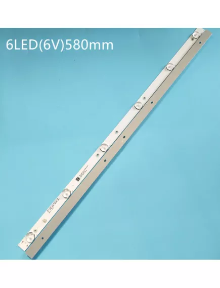 Светодиодная планка для подсветки ЖК панелей 32" 6V (580 мм 6линз) MS-L1343 V2 (MS-L2202 V2) 08-32DN2X6-581X16.2-M3030-180828 (V1 V2 8D32-DNWR-A3206B 32 "LED TV Bar CY 2*6 _ 3030 _ 300M _ 36V Bands) E348124 HM, 32 В, L1074, 2019-10-28, разъем 3pin гн. - 6V - Радиомир Саратов