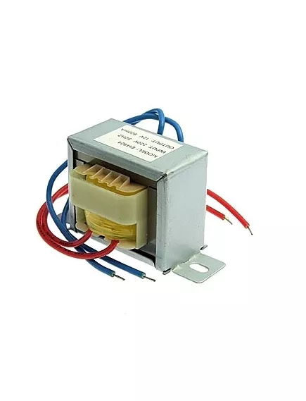 Трансформатор 220V 12V / 800mA (0,8A) (EI48*24) 9,6W (42х50х18) (крепление 72мм) -  12V (2х12V=24V) - Радиомир Саратов