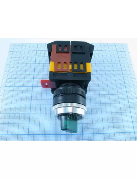 Переключатель, 6pin, 2 полож., OFF-ON, AC600VV 10A, под винт, 85,5x47x30мм (3SA12-22E-11XD/21) - Переключатели поворотные - Радиомир Саратов