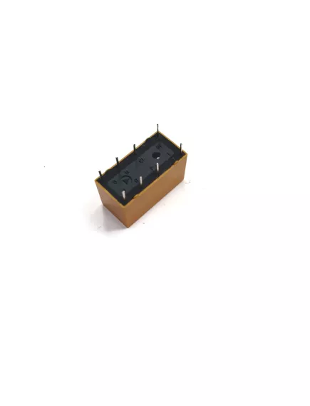 Реле э/м DC12V 2A 8pin, пайка (PCB), Контакты: 2 перекл.группы (2С) (30VDC/2A; 125VAC/1A) 20x10x11,5мм (QIANJI JRC-19F-12VDC) -  2A/12VDC (ток /раб.напряж. реле) - Радиомир Саратов