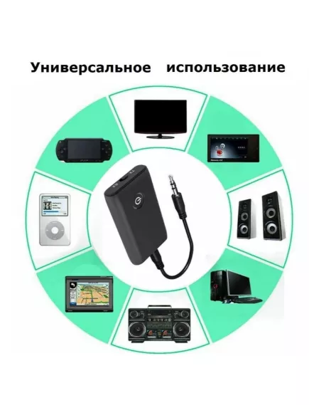 Приемник - передатчик  Bluetooth-гарнитура B10S Музыка без проводов для телефона/планшета/автомобиля/наушников; Версия Bluetooth: V5.0; BT-MUSIC; стерео 2,4GHz; Встроенный акк*300mAh; Дальн: до 10м; Шнур USB -Type-C, Кабель 3,5 штек стер (3pin) -3,5 штек  - Bluetooch-приемники (AUX / USB для Авто)  - Радиомир Саратов