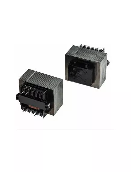 Трансформатор 220V 18V /  400mA (0,4A) ТП112-13 7.2W (43х36х41) под пайку на плату - 18V (2х18V=36V) - Радиомир Саратов