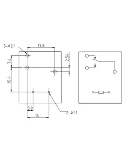 Реле э/м DC24V 30A 5pin, пайка (PCB), Контакты: 1 перекл.группа (1С)+3pin под клеммы (30A/30VDC; 30A/250VAC) 32x27,5x28мм (SONGLE SLC-24VDC-SL-C) - 30А/24VDC (ток /раб.напряж. реле) - Радиомир Саратов