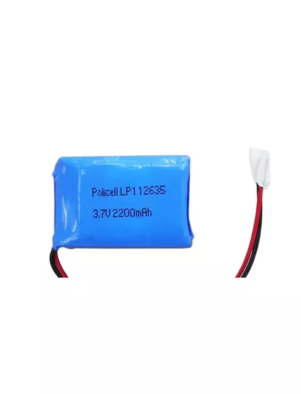 АККУМУЛЯТОР LP112635-PCM(сборка) (36х25х20мм) 3,7v 2200mAh Li-Pol (с платой защиты- PCM), (элемент) провода под пайку ( PoliCell ) Для регистраторов ДОЗОР-77 - С платой защиты - Радиомир Саратов