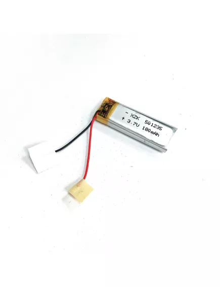 АККУМУЛЯТОР LP 501235-PCM (35х12х5,0мм) 3,7v 180mAh Li-Pol (с платой защиты- PCM), (элемент) провода под пайку (PoliCell) - С платой защиты - Радиомир Саратов