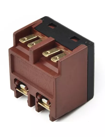 Кнопка для болгарки, 6pin, OFF-(ON), AC 220/250V 8.0A, 25x24x10мм, нормально разомкнут (Sc-Р2(S125) УШМ115/125, S125) - Кнопки для болгарки - Радиомир Саратов