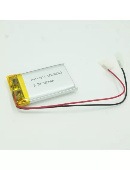 АККУМУЛЯТОР LP 602540-PCM (40х25х6,0мм) 3,7v 580mAh Li-Pol (с платой защиты- PCM), (элемент) провода под пайку - С платой защиты - Радиомир Саратов