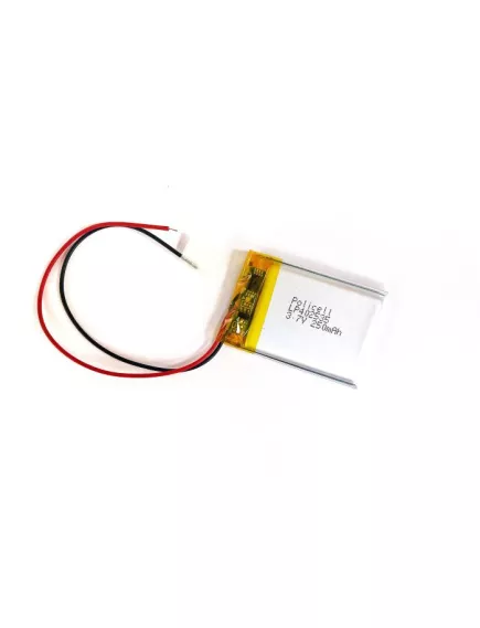 АККУМУЛЯТОР LP 402535-PCM (35х25х4,0мм) 3,7v 250mAh Li-Pol (с платой защиты- PCM), (элемент) провода под пайку - С платой защиты - Радиомир Саратов