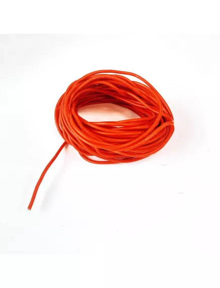 Кабель силовой силиконовый 18 AWG (0,75мм2) (КРАСНЫЙ); ЦЕНА за 1м; Медь луженая; Температурный диапазон = -60С до +200С; Непрерывный ток = 8A; Количество жил: 150шт.х 0.08мм - Силовой силиконовый кабель, мягкий, термостойкий - Радиомир Саратов