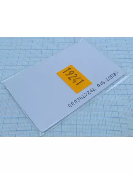 КЛЮЧ-КАРТА RFID (метка) 13,560 MHz совместима с NFC стандарт ISO14443A используется в платежных системах, логистике, идентификации личности 85Х55мм - Конструкторы электронные - Радиомир Саратов