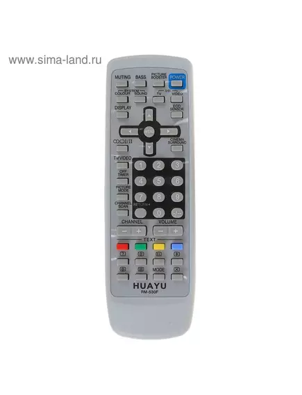 ПУЛЬТ ДУ для JVC TV LCD/LED УНИВЕРСАЛЬНЫЙ (RM-530F) - JVC - Радиомир Саратов
