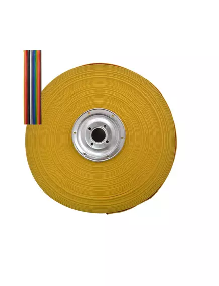Шлейф RCA-14 цветной шаг 1,25 мм (14 жил ) (бухта-30,5м=100 футов) ЦЕНА за 0,5м (кабель ленточный) (127PW14D) - Цветные шлейфы RCA/RC 10pin - 40pin - Радиомир Саратов