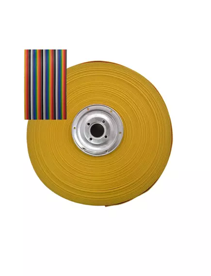 Шлейф RCA-40 цветной шаг 1,25 мм (40жил ) (бухта-30,5м=100 футов) ЦЕНА за 0,5м (кабель ленточный ) (127PW40D) - Разное - Радиомир Саратов