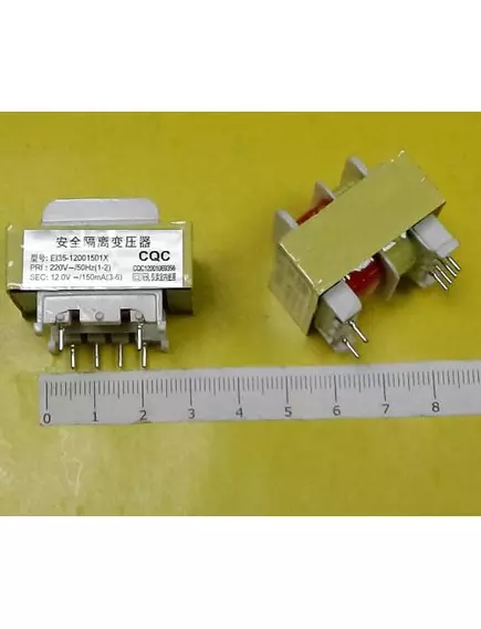 Трансформатор для мультиварок EL35-10501501X , 220V -(1-2)  10.5V -(3-6) (150mA)    35х30х30, 6pin - Запчасти для Мультиварок - Радиомир Саратов