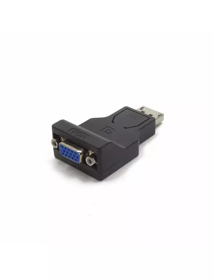 КОНВЕРТЕР DisplayPort (GOLD) в VGA-F (In: DisplayPort (штек) «ДИСПЛЕЙПОРТ» Out: VGA-F (гн) "H-37" предназначен для подключения мониторов, телевизоров и проекторов с портом  VGA к порту DisplayPort - DisplayPort конверторы - Радиомир Саратов