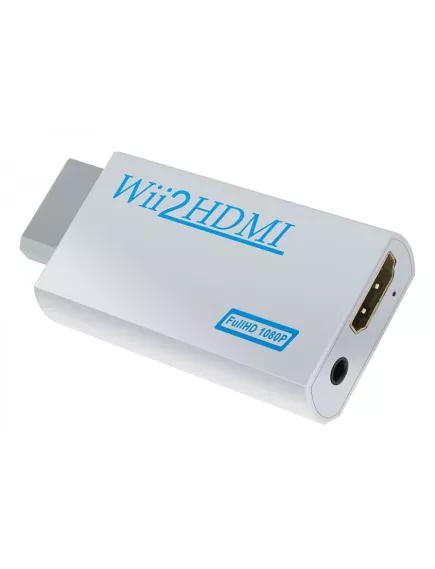 КОНВЕРТЕР WII (Nintendo) в HDMI "H-72" (In: WII (Nintendo) (штек); Out: HDMI (гн)+AUX Аudio-3.5 стерео L/R (гн) - HDMI в SVGA конверторы - Радиомир Саратов