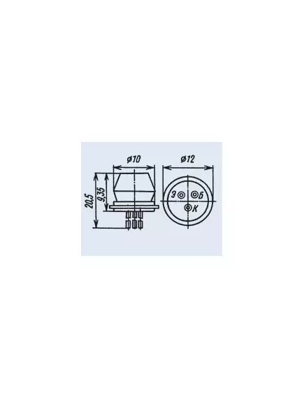 Транзистор ГТ403Б (1Т403Б) - Германиевые - Радиомир Саратов