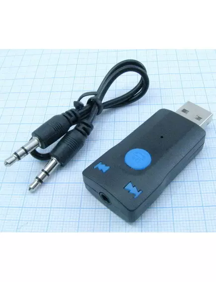 Car Bluetooth v 4.1+EDR адаптер "BT390" поддер профиль Bluetooth A2DP stereo; Слот: USB; Hands Free(встроен. микрофон); раб. диапазон -10м; (кабель mini Jack 3.5)-в компл; устанав. в машину, ур1*6442 - Bluetooch-приемники (AUX / USB для Авто)  - Радиомир Саратов