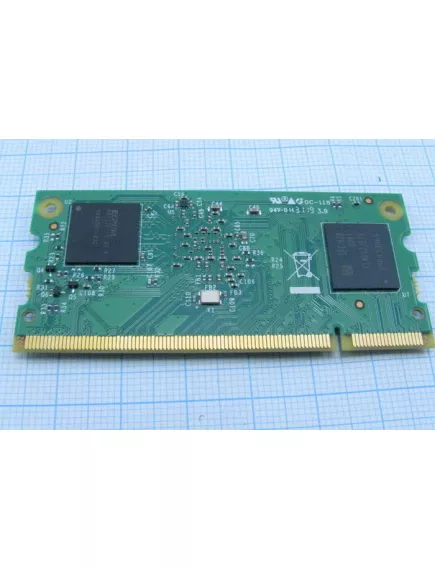 Вычислительный модуль Raspberry Pi 3 +, 32Gb eMMc процессор Broadcom BCM2837B0  4-х ядерн. Cortex A53 @ 1.2 Ггц и графическим процессором Videocore IV - 7. Raspberry - Радиомир Саратов