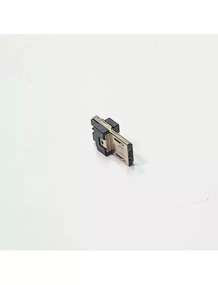 Разъем - штекер microUSB-B (5pin) на кабель; ver.2.0  Без корпуса  ( 18x7мм ) -  5pin - Радиомир Саратов
