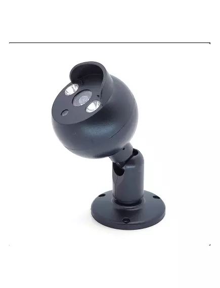 Муляж видеокамера купольная Орбита OT-VNP22 наружная; 1 красный LED мигающий  черный  питание:2 x AAA (не входят в комп) Размер: 160*85*95 мм - Муляж Видеокамеры - Радиомир Саратов