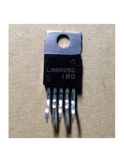 Микросхема L88R05D 5V, 1A, TO220-5 регулятор напряжения с функцией сброса - Микросхемы разные - Радиомир Саратов