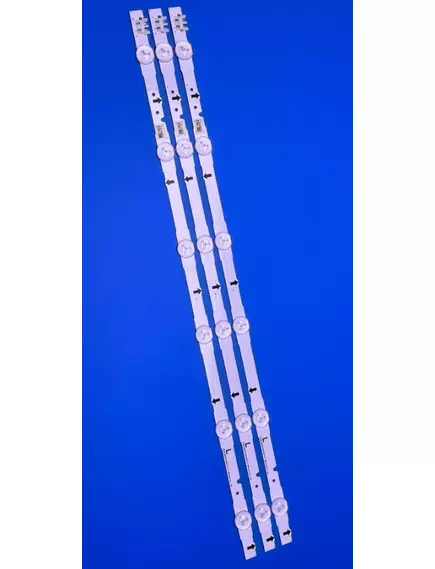 Светодиодная планка для подсветки ЖК панелей 28" 3V (6линз) D4GE-280DC0-R2 (560мм, 6 линз) - 28" - Радиомир Саратов