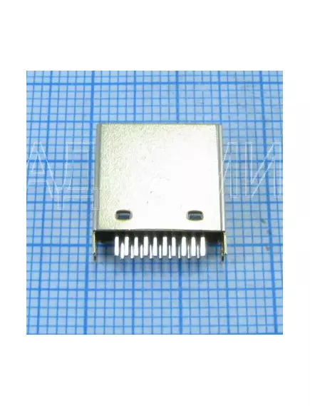 РАЗЪЕМ HDMI 6 штекер(корпус) с гнездами(внутрен. контакты) вертикальное крепление - HDMI, 1394 ( разъемы ) - Радиомир Саратов