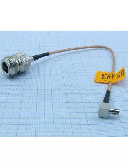 Антенный кабель-переходник TS9 (штекер угл) на гнездо N-типа (резьба наружн., прямой) к USB модему HUAWEI (кабель 20см) вч разъем (ПИГТЕЙЛ) - Пигтейлы, CRC9/TS9-разъемы, переходники (для GSM модемов) - Радиомир Саратов
