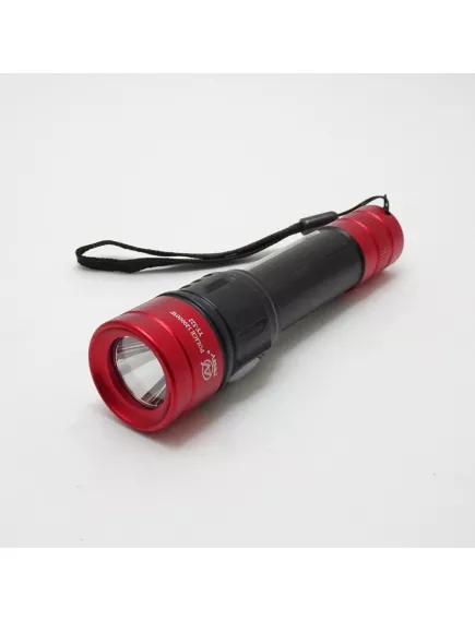 Фонарь св/диодный 1 CREE LED 3W + боковой COB 3W, заряд от USB - встроенный USB штекер; алюминиевый корпус; 3 реж свечения;   POLICE 120000W  Y-522 - Ручные св/д фонари - Радиомир Саратов