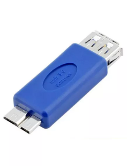 ПЕРЕХОДНИК USB-AF / microUSB 3.0 тип.B (штекер) (Для портативных жестких дисков) (USB-036) - USB переходники - Радиомир Саратов