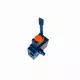 Пусковая кнопка Для электроинструмента, 4pin, AC250V, 4A, под винт, 41x16x29мм, толкатель: черный+оранжевый, корпус: черный, 2М/5А Реверс FA2-4/1ВЕК с кнопкой фиксации, регулятором скорости, реверс - Кнопки для Электроинструмента - Радиомир Саратов