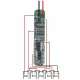 Плата PCB (защиты) для 5 Li-Ion АКБ, до 15А с Балансировкой, , для контроля заряда/ разряда CF-5S15A; 87х17мм - С балансировкой - Радиомир Саратов