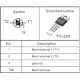 Симистор 16A BTB16-700SW  700V   TO220   (TRIAC) -  16A - Радиомир Саратов