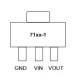 Микросхема HT7133-1 3.3V SOT89 - Микросхемы Стабилизаторы(регуляторы напряжения линейные) - Радиомир Саратов