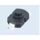 Кнопка прямоугольная для фонарика, 2pin, ON-OFF, 30V 1.0A, под пайку, 17x12мм, нормально замкнут, корпус: черный (YT-1712-KD) - Кнопки для фонариков - Радиомир Саратов