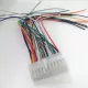 РАЗЪЕМ питания низковольт 22pin шаг 4.2мм (MINI-FIT) (MX5557) с проводами 18-20 AWG(0.5-0.75 кв.мм) (штыревая часть MF-2x11F wire 0.3m) 47х18,7х14мм (ответная гнездовая часть MF-2x11M) с фиксац, 300V, ток 7A - Разъемы низковольтные на кабель MINI-FIT-Штекер - Радиомир Саратов