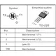 Симистор  8A BTB08-600C (W)  600V (Tc=75ш) ,Igt/Ih<100/<50mA snubberless di/dt TO220 (TRIAC) Средний вывод замкнут с мет. подложкой -   8A - Радиомир Саратов