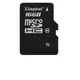 Flash card micro SDHC 16GB (class10)+адаптер SD KINGSTON - Карты памяти SD, microSD, USB флешки - Радиомир Саратов