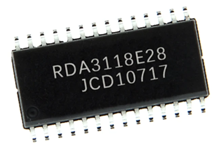 Микросхема RDA3118E28 (марк.HITSSOP28/TSSOP-28 (TPA3110LD2/TPA3110D2PWPR/TPA3110LD2P)