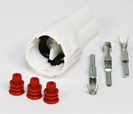 Контакт ножевой автомобильный DJ611-2.2A (G80 штекер) неизолированный, обжимной для соединения проводов встык фото 3
