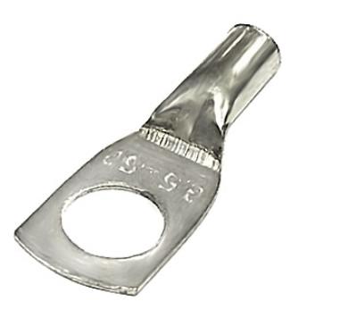Наконечник (обжимная клемма) М6 для силового кабеля 2.5mm2; SC2.5-6.2 (JGK2.5-6.2) (КВТ2.5-6.2) (TML2.5-6.2) предназначена для оконцевания проводов и 